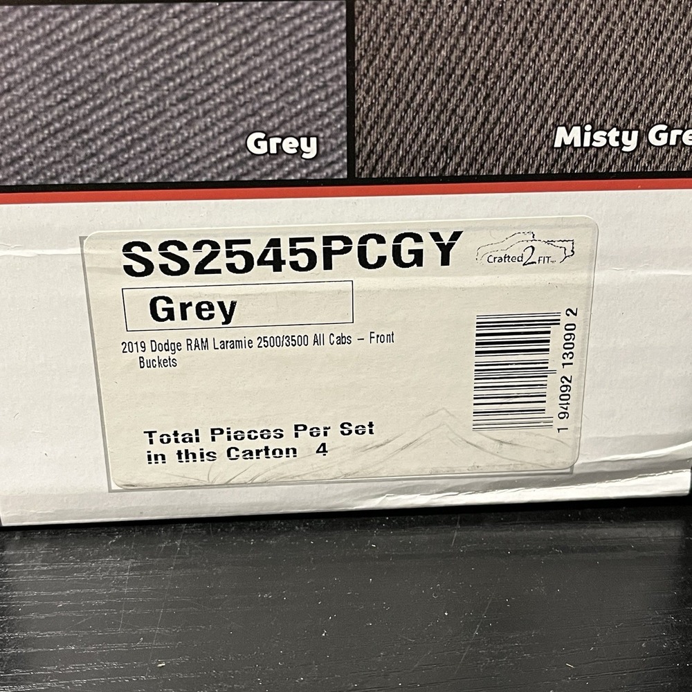 BRAND NEW!! Seat Saver By Covercraft Industries - SS2545PCGY - 2019 Dodge Ram - Picture 5 of 6